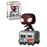 Funko POP! Trains Marvel Spider-Man #21 Miles Morales On Subway Car - New, Mint Condition