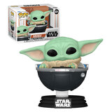 Funko POP! Star Wars The Mandalorian #664 Grogu (The Child aka Baby Yoda) In Pram - New, Mint Condition