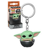 Funko Pocket POP! Keychain The Mandalorian #76547 Grogu (The Child aka Baby Yoda) In Pram - New, Mint Condition