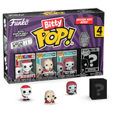 Funko Bitty POP! Disney Nightmare Before Christmas #73022 Santa Jack 4-Pack - New, Mint Condition