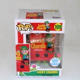 Funko POP! Ad Icons Foodies General Mills #109 Lucky Charms Cereal Box - Limited Funko HQ Exclusive - New, With Minor Box Damage
