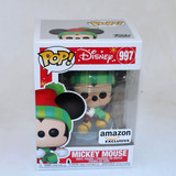 Funko POP! Disney Holiday #997 Mickey Mouse - Limited Amazon Exclusive - New, With Minor Box Damage