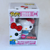 Funko POP! Sanrio Hello Kitty #28 Hello Kitty (Classic - Flocked) - Limited Target Exclusive - New, With Minor Box Damage