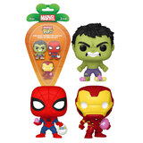 Funko Pocket POP! Avengers Spider-Man, Hulk & Iron Man 3-Pack Easter Figures - New, Mint Condition