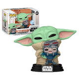 Funko POP! Star Wars The Mandalorian #691 Grogu (aka Baby Yoda) With Anzellan Droidsmith - New, Mint Condition