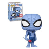 Funko POP! Marvel Spider-Man Blue #1355 Spider-Man - Limited Marvel Collector Corps Exclusive - New, Mint Condition
