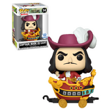 Funko POP! Trains Disney Villains #14 Captain Hook In Cart - Limited Funko Shop Exclusive - New, Mint Condition