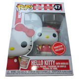 Funko POP! Sanrio Hello Kitty #47 Hello Kitty (With Noodles) - Limited Gamestop Exclusive - New, But Imperfect