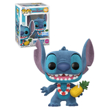 Funko POP! Disney Lilo & Stitch #1567 Luau Stitch (Flocked) - New, Mint Condition