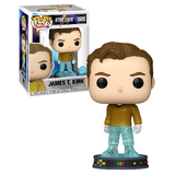 Funko POP! Plus Star Trek #1689 James T. Kirk (Transporter - Glitter) - New, Mint Condition