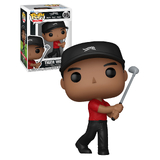 Funko POP! Golf Sun Day Red #05 Tiger Woods (Swing) - New, Mint Condition