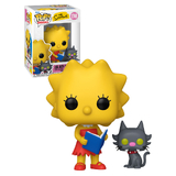 Funko POP! Television The Simpsons #1740 Lisa With Snowball II - New, Mint Condition