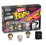 Funko Bitty POP! Television Stranger Things Hopper, Joyce, Demogorgon & Mystery Mini-Figure 4-Pack - New, Mint Condition