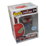 Funko POP! Marvel Spider-Man #974 Peter Parker Velocity Suit - New, Non-Mint Condition