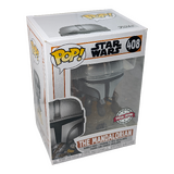 Funko POP! Star Wars #408 The Mandalorian Flying Jetpack - New, Non-Mint Condition