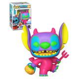 Funko POP! Disney Lilo & Stitch #1701 Devilish Stitch - Limited Blacklight Chase Edition - New, Mint Condition