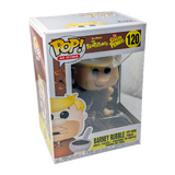 Funko POP! Ad Icons The Flintstones X Post Pebbles #120 Barney Rubble With Cocoa Pebbles - USA Exclusive - New, Non-Mint Condition