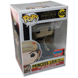 Funko POP! Star Wars #400 Princess Leia Jedi Training - New York Comic Con Exclusive - New, Non-Mint Condition