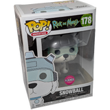 Funko POP! Animation Rick and Morty #178 Snowball (Flocked) - New, Non-Mint Condition