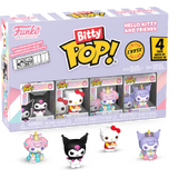 Funko Bitty POP! Sanrio Hello Kitty And Friends Kuromi 4 Pack - New, Mint Condition