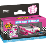 Funko Bitty POP! Rides Sanrio Hello Kitty And Friends Tokyo Speed Hello Kitty In Racecar - New, Mint Condition