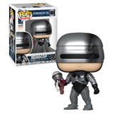 Funko POP! Movies Robocop 2 #1989 Robocop (Metallic) - Limited Chase Exclusive (Battle Damaged) - New, Mint Condition