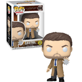 Funko POP! Television Supernatural #1840 Castiel (Glows In The Dark) - New, Mint Condition