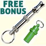 Dog Training Whistle  Adjustable + BONUS