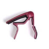 Capo - Trigger Style - Square Design - Red - Acoustic/Electric