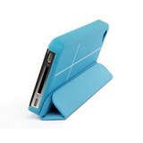 Blue Magnetic Smart Case Cover For Apple iPhone 4/4S