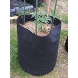 Fabric Grow Pots Planter Bags - Smart Plant Root Aeration Container - Black - Various Sizes