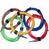 Guitar Patch Leads in Value Packs of 1, 2 or 3