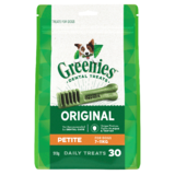 Greenies Dental Chews/Treats For Dogs - Petite x 30 - 510g