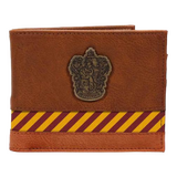 Harry Potter - Hogwarts Metal Crest Wallet by Half Moon Bay - New, With Tags