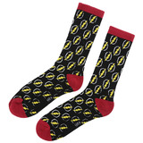 HYP DC Comics The Flash Crew Socks - One Size Fits Most - New