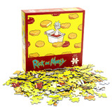 Rick And Morty "Szechuan Hot Tub Sauce" 550 Piece Jigsaw Puzzle - New Mint Condition