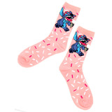 Disney Lilo And Stitch 'Ice Cream 3D Pom' Ankle Socks - Size 9-11 - New