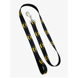 DC Comics Batman Symbol Pet Leash By Buckle Down - 48 Inch - New, With Tags