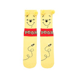 Winnie The Pooh Pom Pom Crew Socks By Disney - Shoe Size 5-10 - New, With Tags