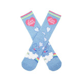 Care Bears Grumpy Bear Crew Socks By Hot Topic - Shoe Size 5-10 - New, With Tags