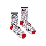 101 Dalmatians Collage Crew Socks By Bioworld - Shoe Size 5-10 - New, With Tags