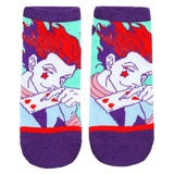 Hunter x Hunter Hisoka No-Show Socks By Bioworld - Shoe Size 5-10 - Imported