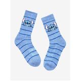 Lilo & Stitch Brave And Wild Like The Waves Crew Socks By Disney - Shoe Size 5-10 - New