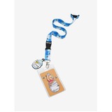 Disney Winnie The Pooh Hunny Gingham Lanyard - New, With Cardholder & Charm