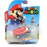 Hot Wheels Character Cars - Super Mario - Red Mario Collectible Vehicle - New, Unopened