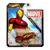 Hot Wheels Character Cars Marvel Iron Man Mark L Hot Wheels Collectible - New, Unopened