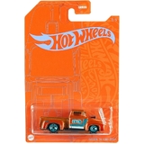 Hot Wheels 53rd Anniversary Orange & Blue Series Custom '56 Ford Truck Die-Cast Collectible Vehicle - New, Sealed