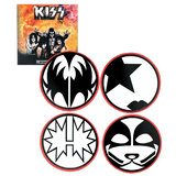 Ikon Collectibles KISS Collectible Coasters (Set Of Four) - New In Package
