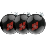 DC Comics Harley Quinn Christmas Bauble Ornaments (Set Of 3) - New, Mint Condition