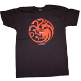 Game Of Thrones HBO Licensed T-Shirts - Targaryen Fire And Blood - Various Sizes New In Package